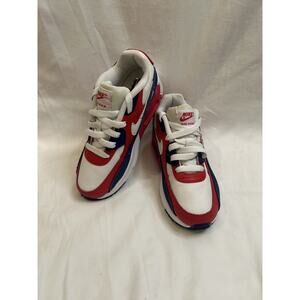 Nike Air Max 90 OG USA Red White Blue Youth Size 1Y – Slight Paint Loss*Minor*